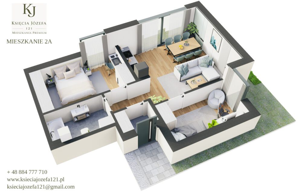 Apartament 2A — widok