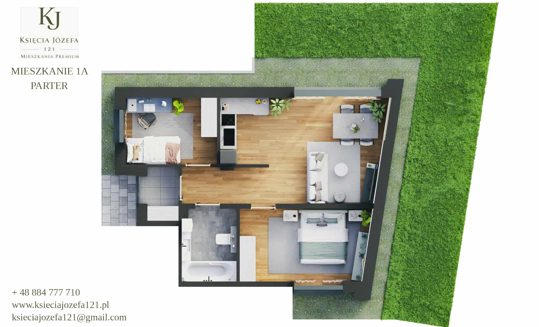 Apartament 1A — widok 1