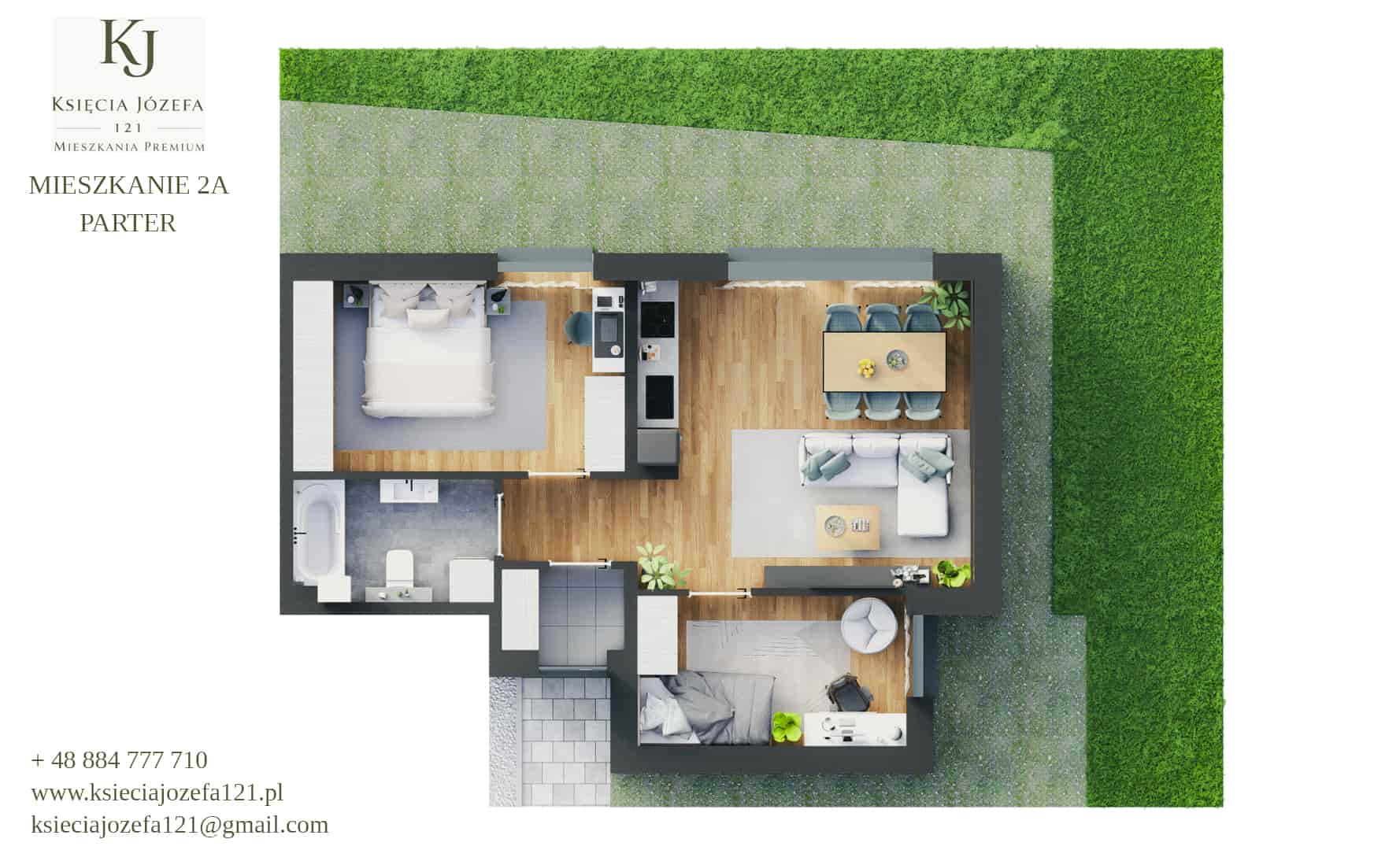 Apartament 1A — widok 2